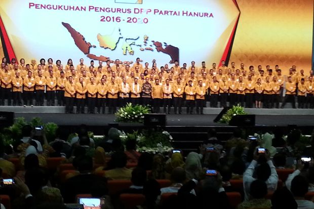 Jokowi dan Ahok Hadiri Pengukuhan Pengurus Hanura