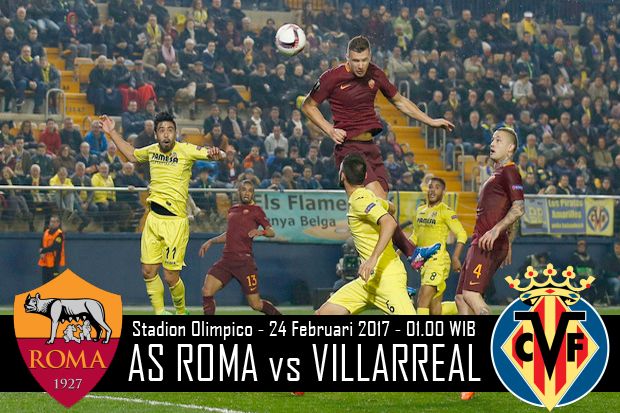 Preview AS Roma vs Villarreal: Mencari Secercah Asa di Markas Serigala