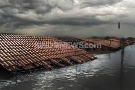 Banjir di Pringsewu Belum Surut, Warga Masih Trauma