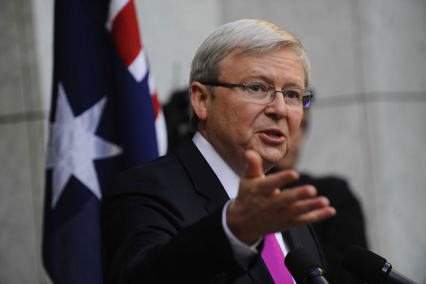 Kevin Rudd Kecam Netanyahu