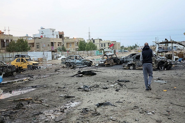 Dendam, Irak Bombardir ISIS hingga ke Wilayah Suriah