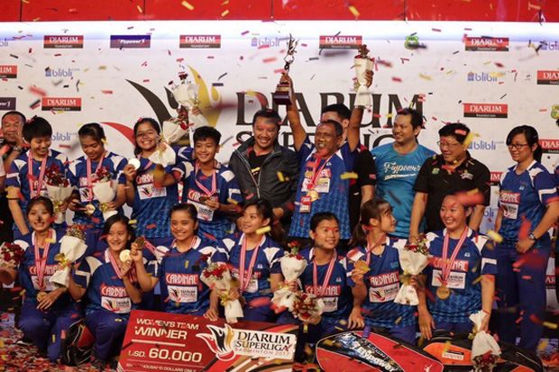 Juara Superliga, Tim Putri Mutiara Cetak Sejarah