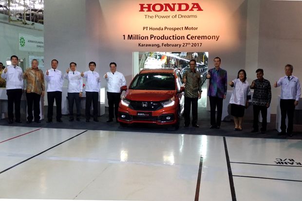 Honda Bukukan Pencapaian Produksi 1 Juta Unit di Karawang