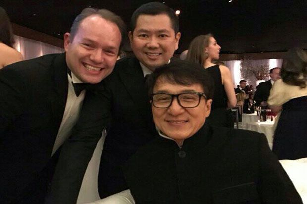 Netizen: Hary Tanoe dan Jackie Chan Kece Badai