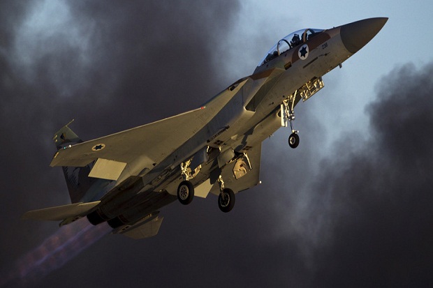 Jet-jet Tempur Israel Hujani Gaza dengan Rudal