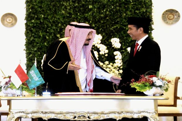 Jokowi: Kunjungan Raja Salman Bisa Tingkatkan Hubungan Ekonomi RI-Arab Saudi