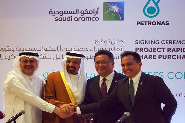 Saudi Aramco Tuangkan Rp9,35 Triliun dalam Proyek Petrokimia Malaysia