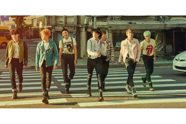 BTS Sudah Sejajar dengan Penyanyi Dunia