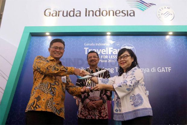 CIMB Niaga Dukung Garuda Indonesia Travel Fair 2017