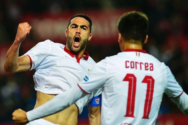 Gol Rebound Iborra Menangkan Sevilla atas Bilbao