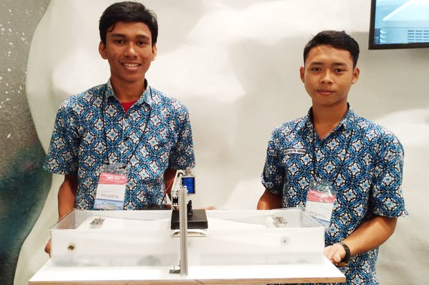 Peserta Robotika SINDO 2017 Bikin Robot Pembuat Batik