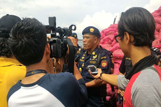 Dalam Dua Bulan, Bea Cukai Aceh Tindak Tiga Kapal Bawang Merah Ilegal