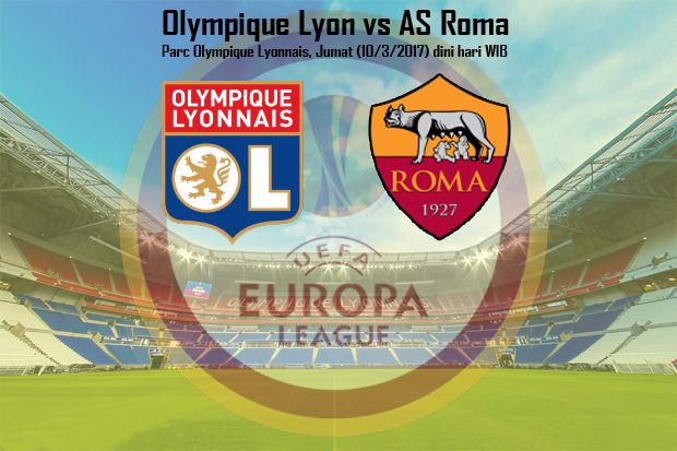 Liga Europa 2016/2017: Preview Olympique Lyon vs AS Roma