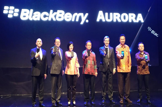 Dirakit di Indonesia, BlackBerry Resmi Hadirkan Aurora