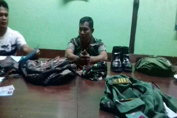 Tipu Warga Janjikan Pekerjaan di Pabrik, TNI Gadungan Dibekuk