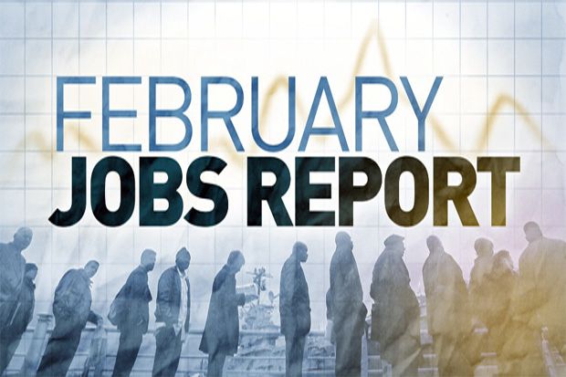 Data Nonfarm Payroll AS Bulan Februari Tumbuh 235.000
