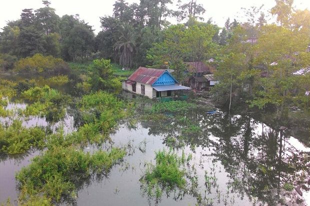 Banjir Landa Enam Kecamatan di Kota Jambi