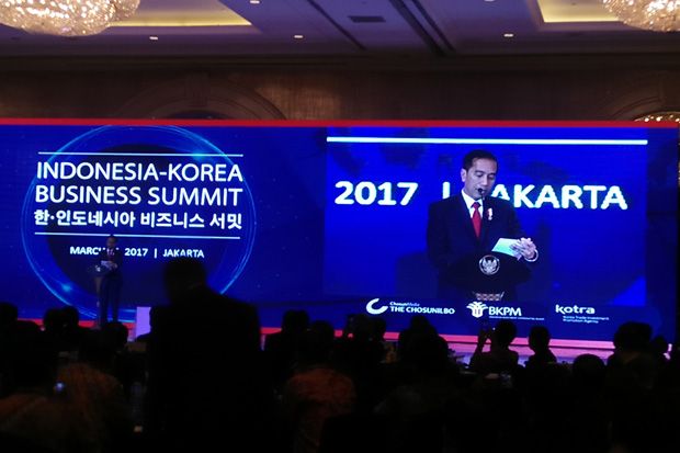 Jokowi Rayu Konglomerat Korsel Investasi di Indonesia