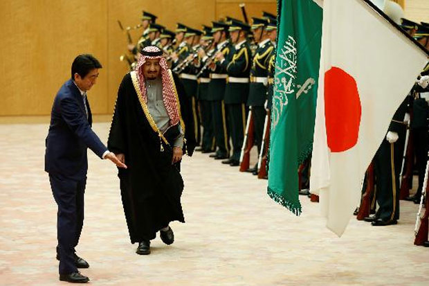 Jepang Kewalahan Sambut Rombongan Raja Salman