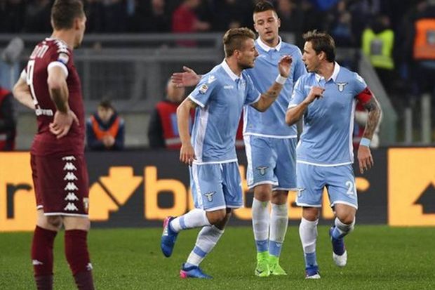 Torino Terkapar, Lazio Terbang ke Posisi Empat Besar