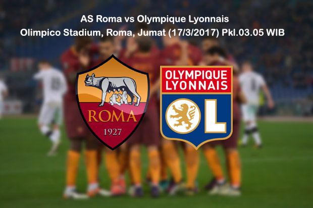 Preview AS Roma vs Olympique Lyon: Kejar Defisit Gol