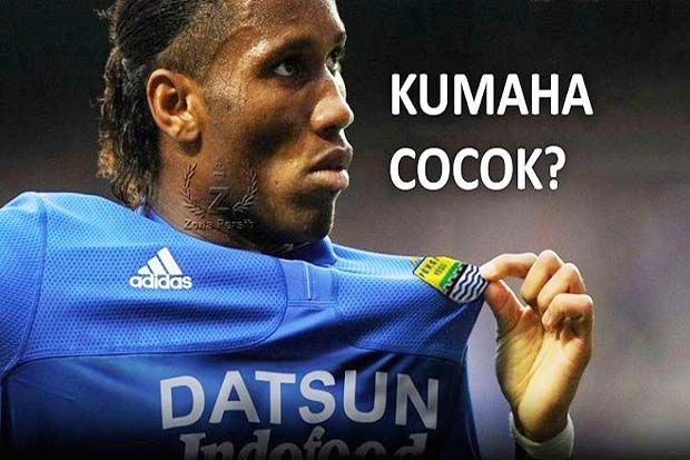 WOW! Drogba dan Berbatov Sudah Berkostum Persib Bandung