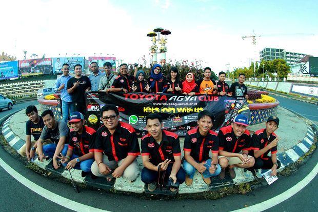Toyota Agya Club Lampung Gelar Kampanye Anti-Narkoba
