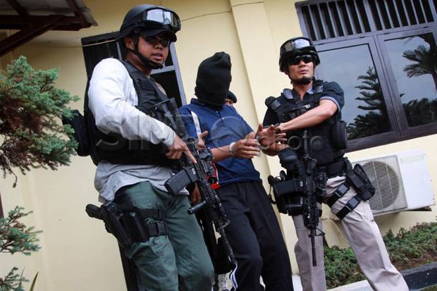 Sembilan Terduga Anggota Teroris Tolitoli Jadi Tersangka