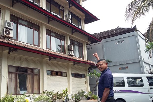 Gempa Denpasar, Genting Hotel Puri Kedaton Berjatuhan