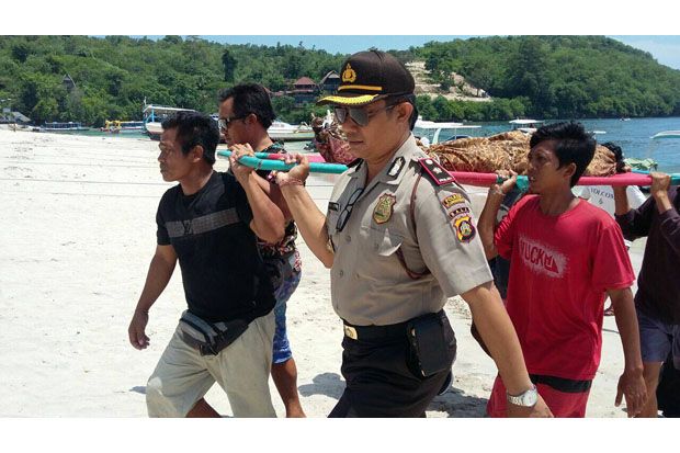 Jukung Tabrak Sampan di Nusa Lembongan 1 Orang Tewas