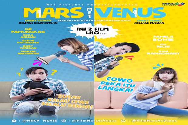Ganti Judul, Film Mars Met Venus Merilis Teaser Poster Resmi
