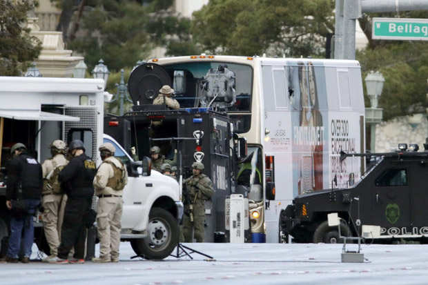 Pria Bersenjata Tembaki Bus di Las Vegas Strip, Satu Tewas