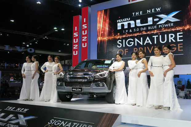 Isuzu mu-X Facelift Melenggang di Bangkok Motor Show 2017