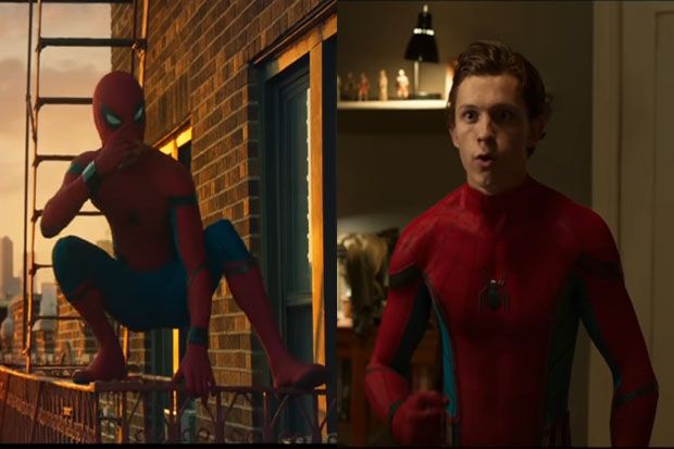Tom Holland Butuh Waktu 45 Menit untuk Kenakan Kostum Spider-Man