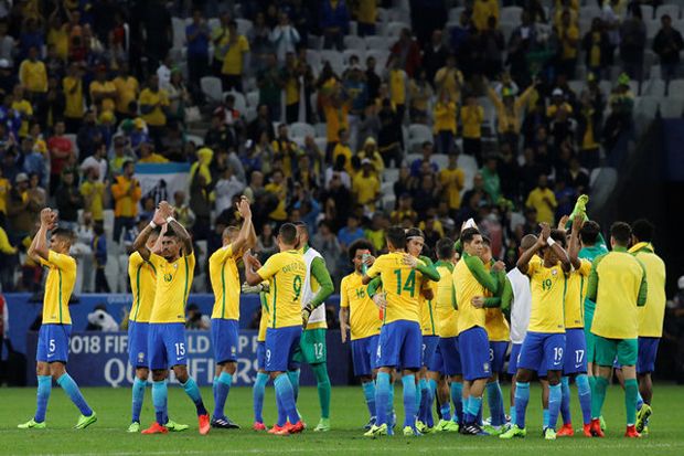 Dibantu Peru, Brasil Lolos Kualifikasi Piala Dunia 2018