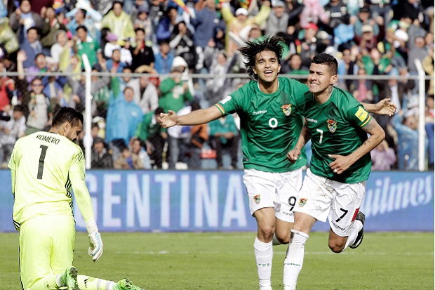 Dikalahkan Bolivia, Peluang Argentina ke Piala Dunia 2018 Makin Berat