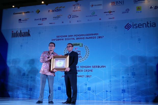 MNC Life Sabet Penghargaan Infobank Digital Brand 2017