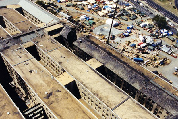 FBI Rilis Foto Serangan 11 September di Pentagon