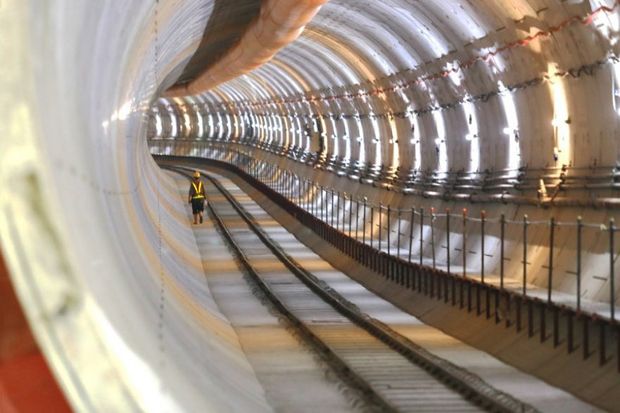 Pembangunan MRT Target Rampung 90% di Akhir Tahun 2017