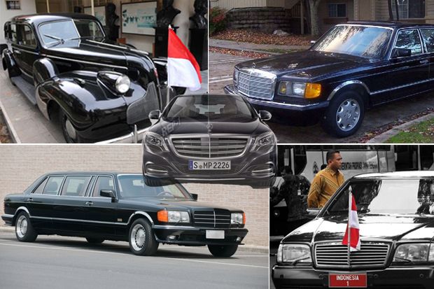 Lima Mobil Dinas Presiden RI dari Masa ke Masa