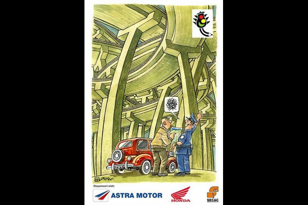 508 Kartunis dari 66 Negara Ikut Lomba Kartun Astra Motor