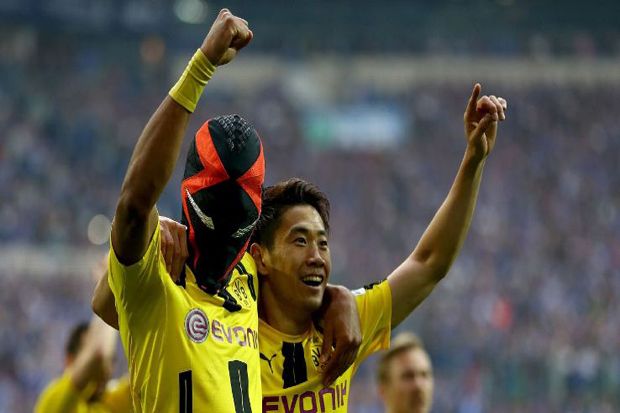 Pelatih Dortmund Tanggapi Aksi Selebrasi Gol Aubameyang