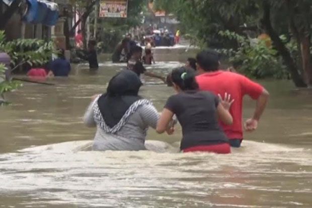 Hujan di Lereng Anjasmoro Sebabkan Banjir Lima Desa di Jombang