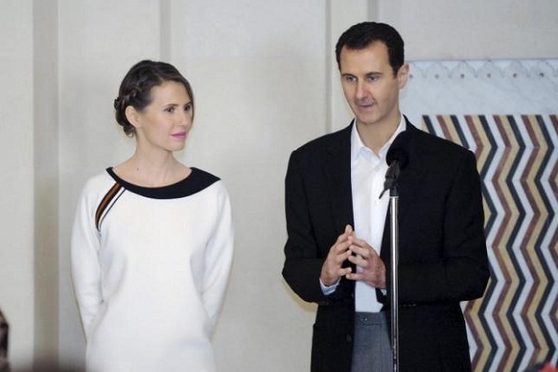 Ibu Negara Suriah Asma al-Assad Curhat Serangan Rudal AS