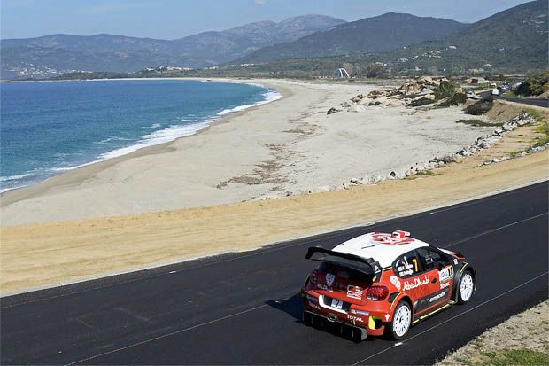 H1 WRC Reli Prancis 2017: Toyota Terbakar, Citroen Terdepan