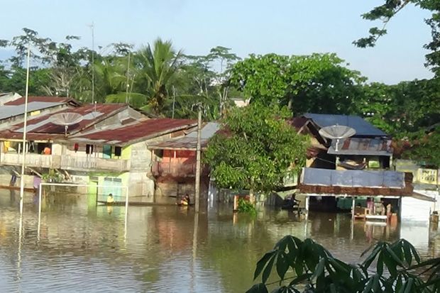 Banjir Rendam Ratusan Rumah di Aceh Tamiang