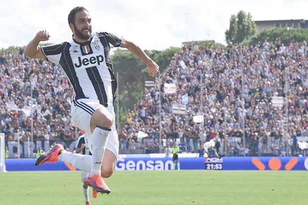 Gonzalo Higuain Pecahkan Rekor di Juventus