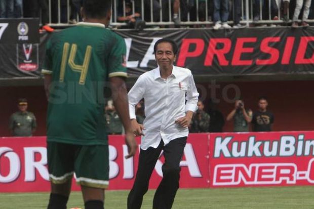 Jokowi Bakal Buka Kompetisi Liga 1
