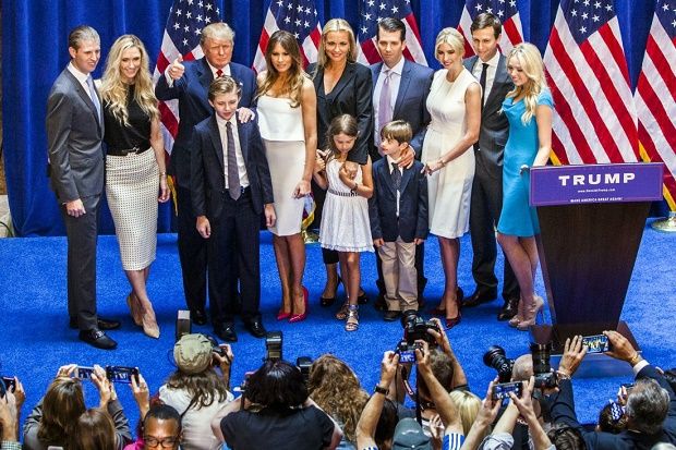 Kremlin: Kami Tak Tertarik pada Dinamika Keluarga Trump