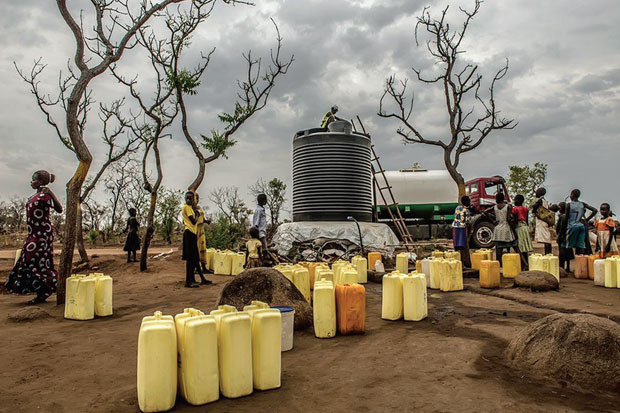 Sungai Nil Jadi Sumber Air Bersih Untuk Pengungsi Sudan